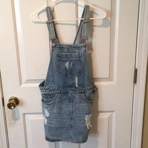 Small jean overalls!